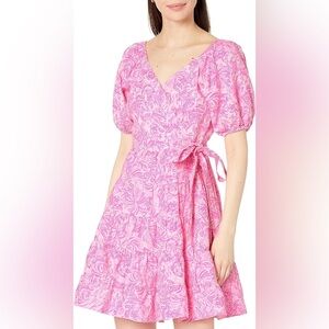 NWT Lilly Pulitzer Iralee Linen Wrap Dress (7)